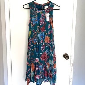 NWT Anthropologie Natalie Flounced Tunic Dress, size small